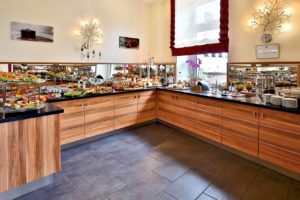 Vollansicht Frühstücksbuffet im Hotel Panorama Heidelberg
