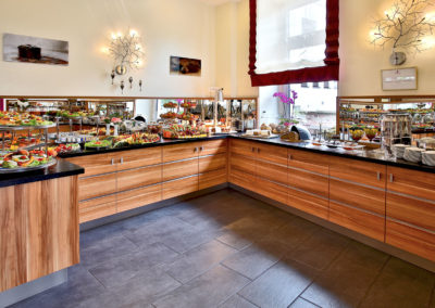 Vollansicht Frühstücksbuffet im Hotel Panorama Heidelberg
